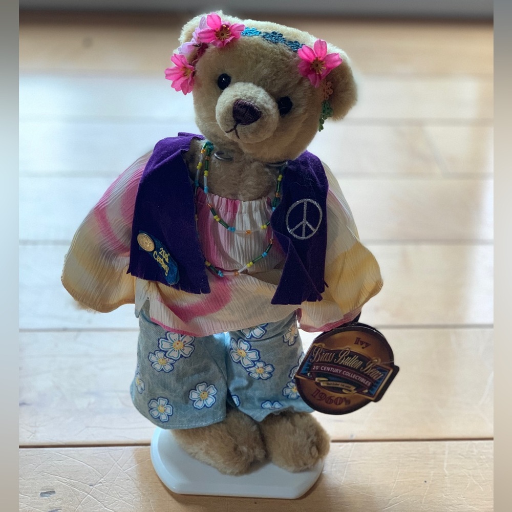 BRASS BUTTON BEAR  | “Ivy” 1960 | 20th Century Collection